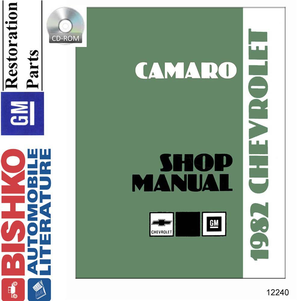 1982 CHEVROLET CAMARO Body, Chassis & Electrical Service Manual