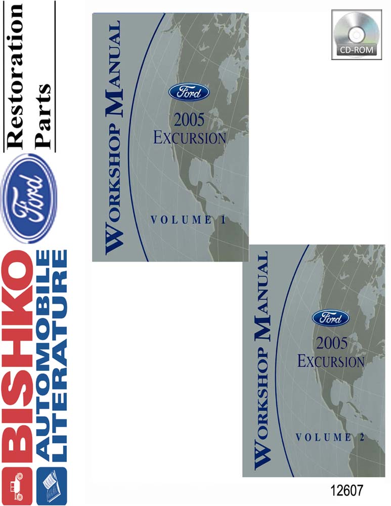 2005 Ford Truck Excursion Factory Shop Service Manual