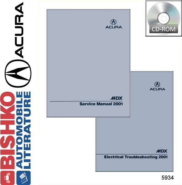 2001 Acura MDX Factory Shop Service Manual