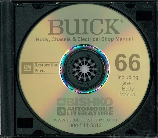 1966 Buick ALL MODELS FISHER BODY Factory Shop Service Manual
