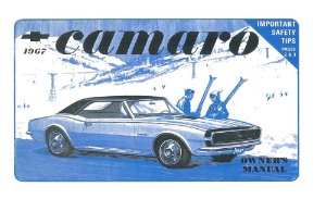 1967 Chevrolet Camaro Owner's Manual
