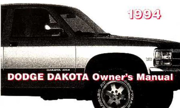 1994 Dodge Dakota Owner's Manual