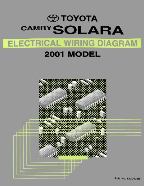 2001 Toyota Camry Solara Wiring Diagrams Manual