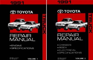 1991 Toyota Truck Shop Service Repair Manual
