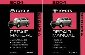 2004 Toyota Sequoia Factory Shop Service Manual
