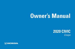 2020 Honda Civic Coupe Owner's Manual
