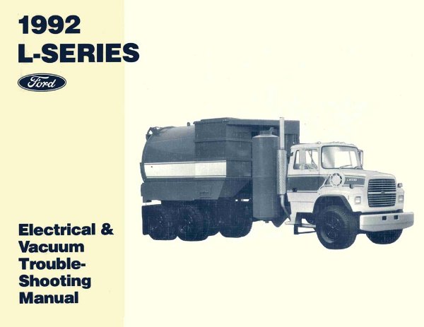 1992 Ford Truck L-Series Wiring Diagrams Manual
