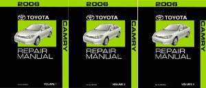 2006 Toyota Camry Factory Shop Service Manual