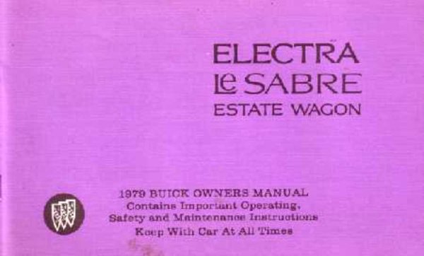 1979 Buick Electra, LeSabre Owner's Manual