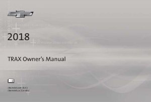 2018 Chevrolet Trax Owner's Manual