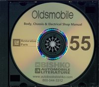 1955 OLDSMOBILE Body, Chassis & Electrical Service Mmanual sample image