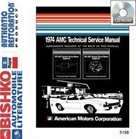 1974 AMC Body, Chassis & Electrical Service Manual sample image