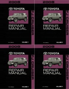 2008 Toyota FJ Cruiser Factory Shop Service Manual