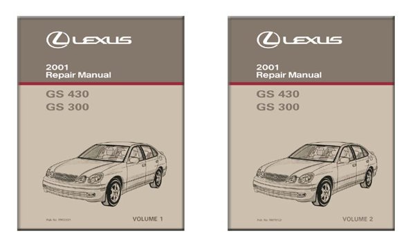 2001 Lexus GS 430, GS 300 Factory Shop Service Manual