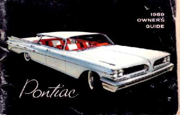 1959 Pontiac All Models Owner's Manual