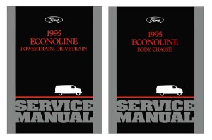 1995 Ford Truck Econoline Factory Shop Service Manual