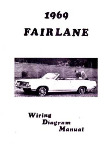 1969 Ford Fairlane & Torino Wiring Diagrams Manual