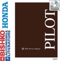 2005 Honda Pilot Shop Service Repair Manual PDF sample image