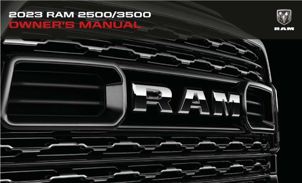 2023 Dodge Durango Owner's Manual