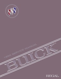 1992 Buick Regal Factory Shop Service Manual