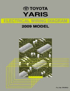 2009 Toyota Yaris Wiring Diagrams Manual