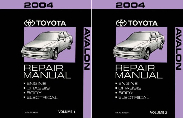 2004 Toyota Avalon Factory Shop Service Manual