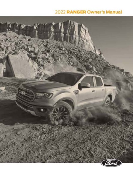 2022 Ford Ranger Owner's Manual