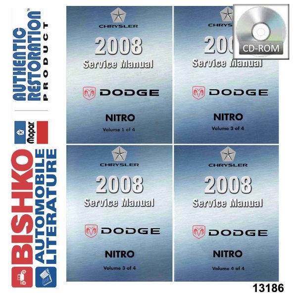 2008 Dodge Nitro Factory Shop Service Manual