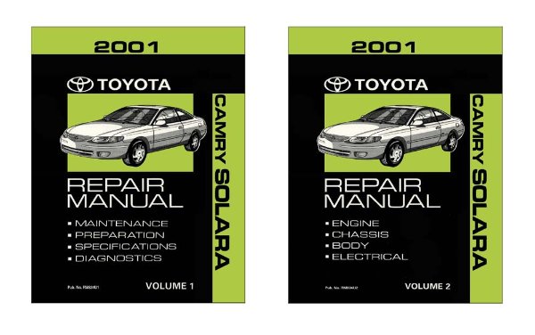 2001 Toyota Solara Factory Shop Service Manual