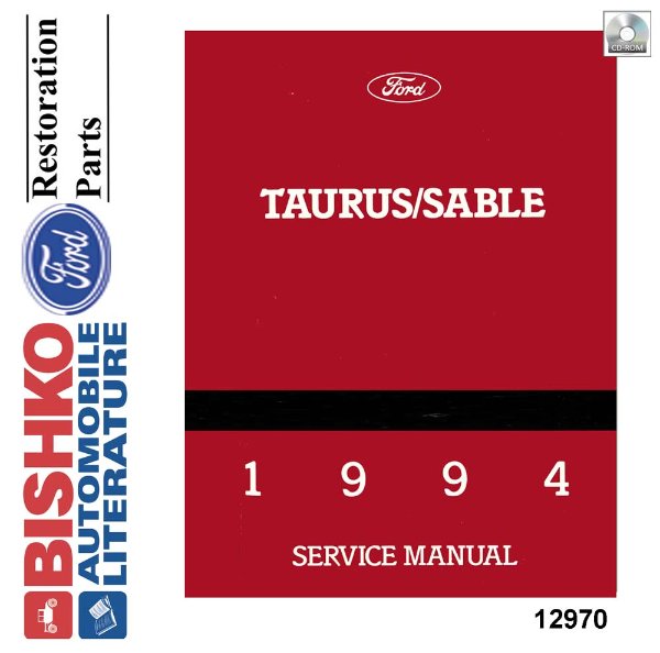 1994 Ford Taurus, Sable Factory Shop Service Manual