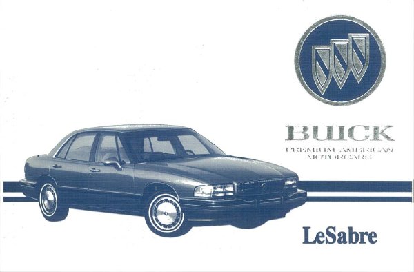 1995 Buick LeSabre Owner's Manual