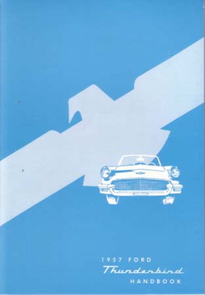 1957 Ford Thunderbird Owner's Manual