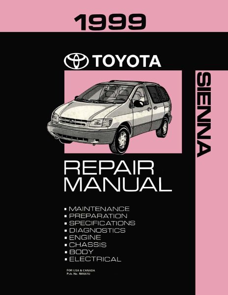 1999 Toyota Sienna Factory Shop Service Manual