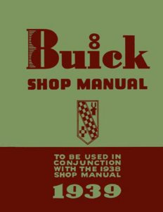 1939 Buick SUPP, - CHASSIS Factory Shop Service Manual