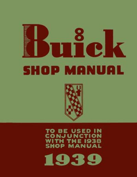 1939 Buick SUPP, - CHASSIS Factory Shop Service Manual