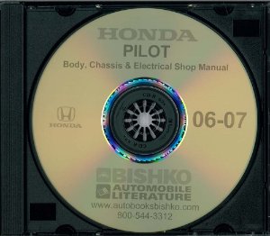 2006–2007 Honda Pilot Factory Shop Service Manual