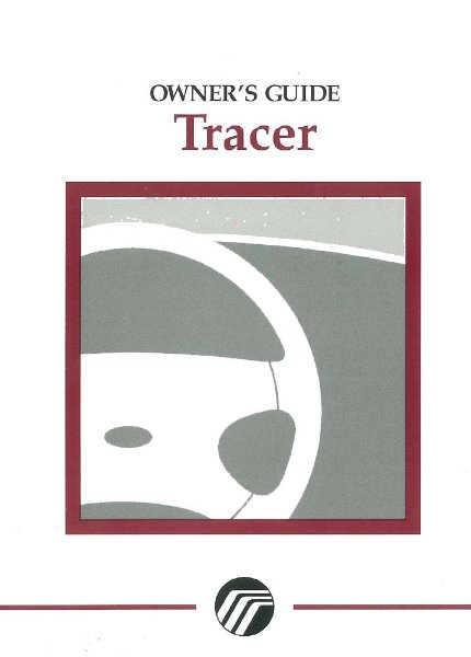 1998 Mercury Tracer Owner's Manual