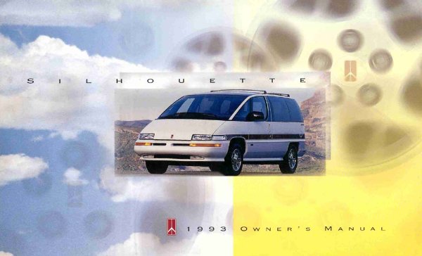 1993 Oldsmobile Silhouette Owner's Manual