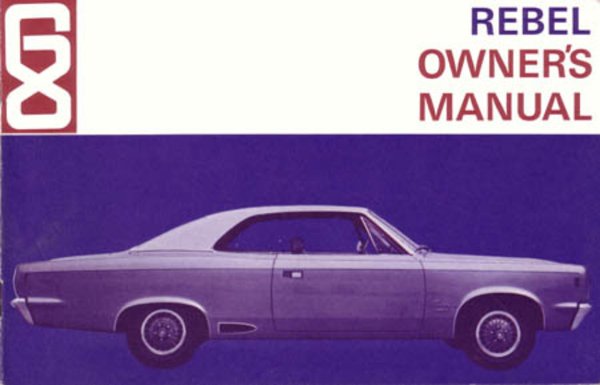 1968 AMC Rebel Owner's Manual