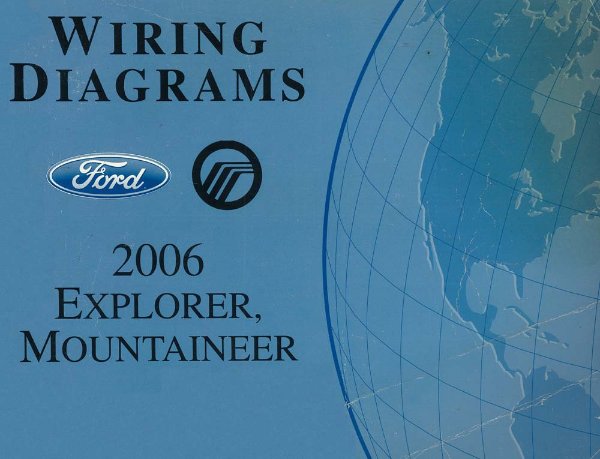 2006 Ford Truck Explorer, Mountaineer Wiring Diagrams Manual