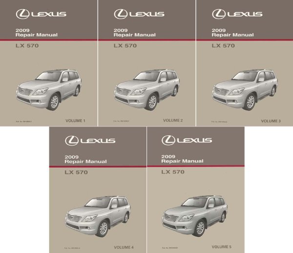 2009 Lexus LX 570 Factory Shop Service Manual