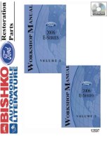 2006 FORD E-SERIES TRUCK Body, Chassis & Electrical Service Manual sample image