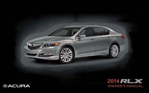 2014 Acura RLX Owner's Manual