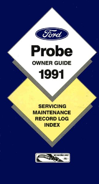 1991 Ford Probe Owner's Manual