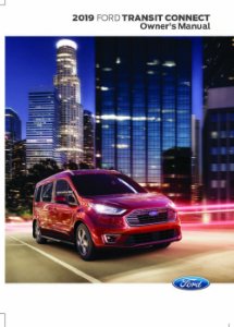 2019 Ford Transit Connect Owner's Manual