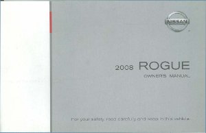 2008 Nissan Rogue Owner's Manual