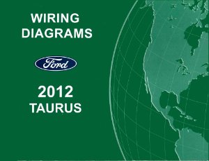 2012 Ford Taurus Wiring Diagrams Manual