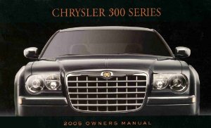 2005 Chrysler 300 Owner's Manual