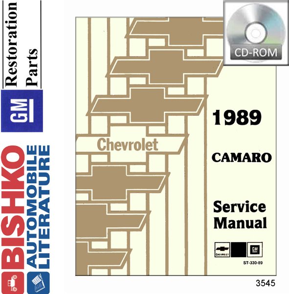 1989 Chevrolet Camaro Factory Shop Service Manual