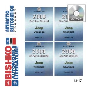 2008 Jeep Wrangler Factory Shop Service Manual
